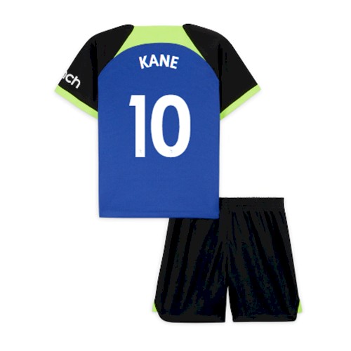 Tottenham Kane 10 Barn Bortedrakt 2022 23 | Offisiell Hvit Drakt