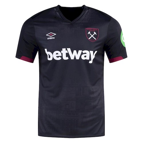 West Ham Bortedrakt 2024-25 – Mørkeblå med Claret