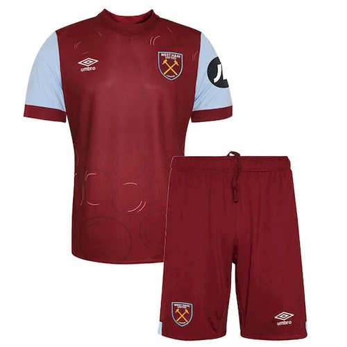 West Ham Barn Hjemmedraktsett 2024 | Umbro Fotballdrakter
