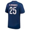 PSG Nuno Mendes 25 Hjemmedrakt 2024 25 Offisiell Drakt