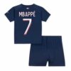 PSG Kylian Mbappé 7 Barn Hjemme Draktsett 2023 2024