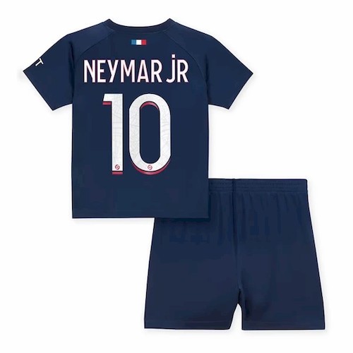 PSG Neymar Jr 10 Barn Hjemme Draktsett Fotball 2023 2024