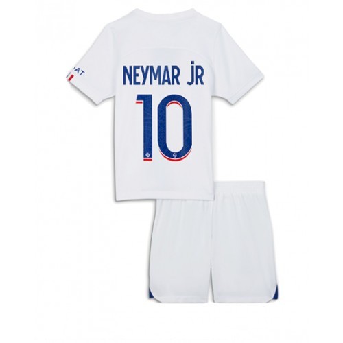 PSG Neymar Jr 10 Barn Tredje Draktsett Fotball 2022-23