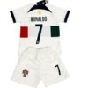 Portugal Ronaldo 7 Barn Borte Draktsett 2022