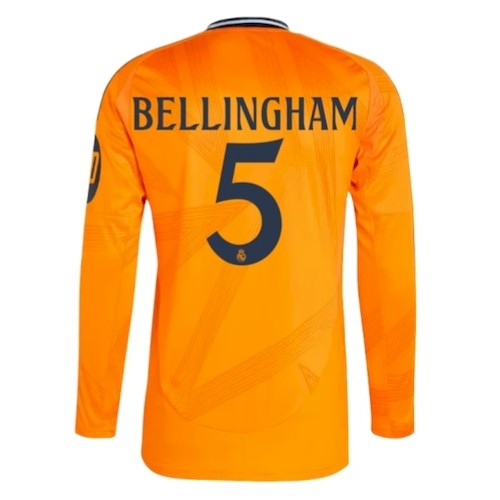 Real Madrid Bortedrakt 2024 25 Bellingham 5 Langermet