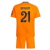 Real Madrid Brahim 21 Barn Bortedrakt 2024 2025