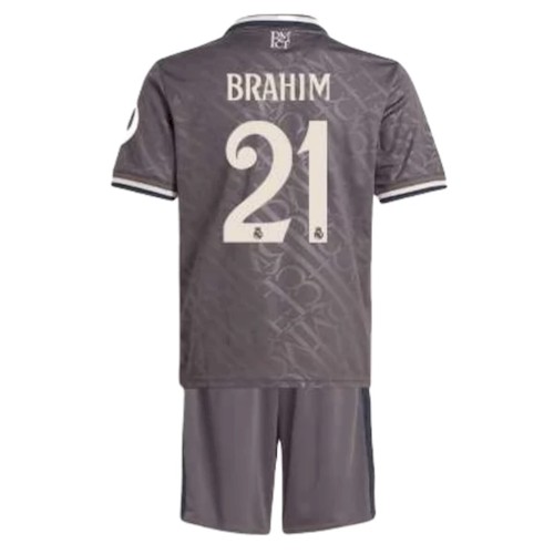 Real Madrid Brahim 21 Barn Tredjedrakt 2024 2025