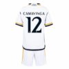 Real Madrid Camavinga 12 Barn Hjemmedrakt 2023 2024