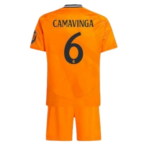 Real Madrid Camavinga 6 Barnedrakt 2024-2025