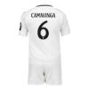 Real Madrid Camavinga 6 Barnedrakt 2024 2025