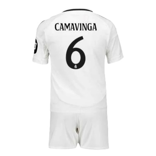Real Madrid Camavinga 6 Barnedrakt 2024-2025