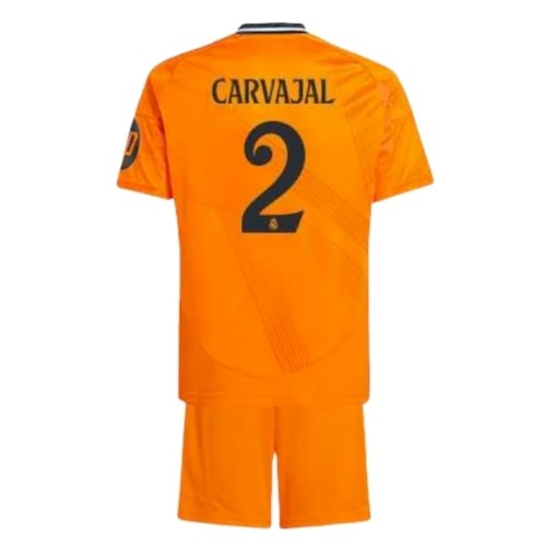 Kjøp Real Madrid Carvajal 2 Barn Borte Draktsett 2024 2025