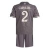 Real Madrid Carvajal 2 Barn Tredjedrakt 2024 2025