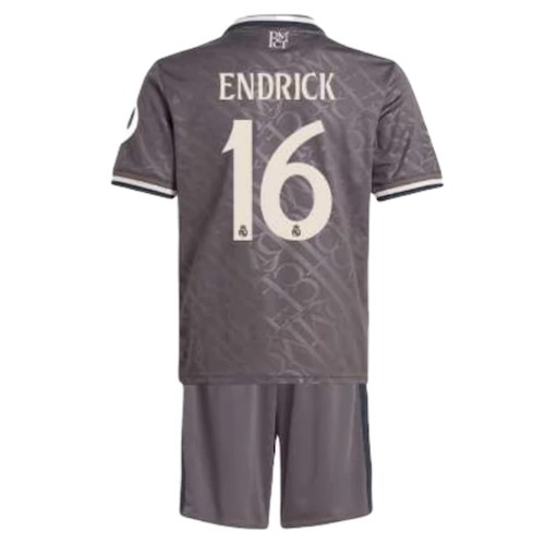 Real Madrid Endrick 16 Barn Tredjedrakt 2024-25