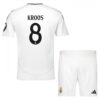 Real Madrid Kroos 8 Barn Hjemme Draktsett 2024 2025