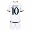 Kjøp Real Madrid Modrić 10 Barn Hjemme Draktsett 2023 2024