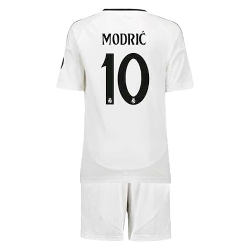 Kjøp Real Madrid Modrić 10 Barn Hjemme Draktsett 2024 2025