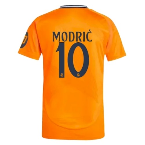 Real Madrid Luka Modrić 10 Borte Fotballdrakter 2024-25