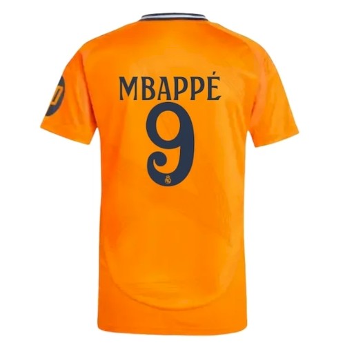 Real Madrid Mbappé 9 Borte Fotballdrakter 2024-25