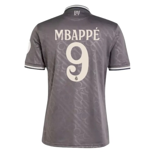 Kjøp Real Madrid Mbappé 9 Tredje Fotballdrakt 2024-25