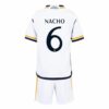 Kjøp Real Madrid Nacho 6 Barn Hjemme Draktsett 2023 2024