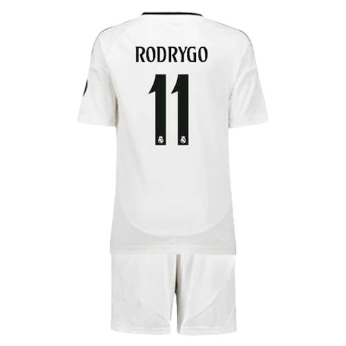Real Madrid Rodrygo 11 Barn Hjemmedrakt 2024-2025