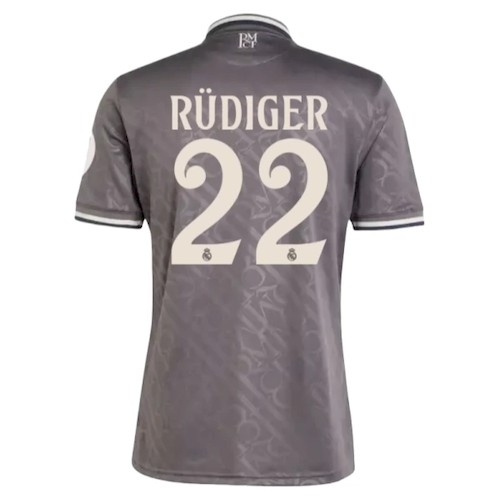 Real Madrid Tredjedrakt 2024 25 Rüdiger 22