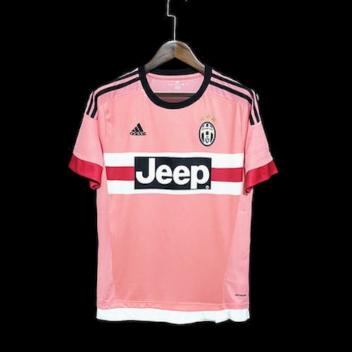 Retro Juventus Borte Fotballdrakt Rosa 14-15