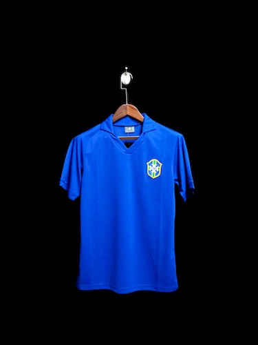 Kjøp Retro 1957 Brasil Borte Fotballdrakter