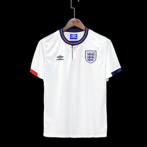 Retro 1989 England Hjemme Fotballdrakter