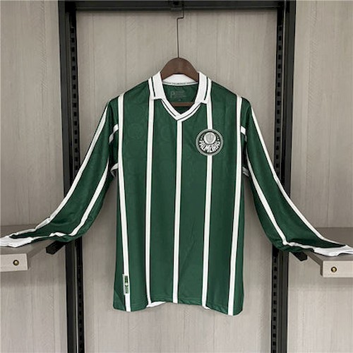 Retro 1993 Palmeiras Hjemme Fotballdrakt Langermet