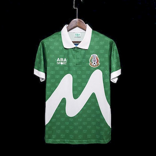Retro 1995 Mexico Hjemme Fotballdrakt