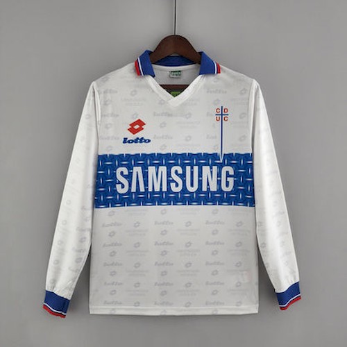 Kjøp Retro 1996 Deportivo Bortedrakt