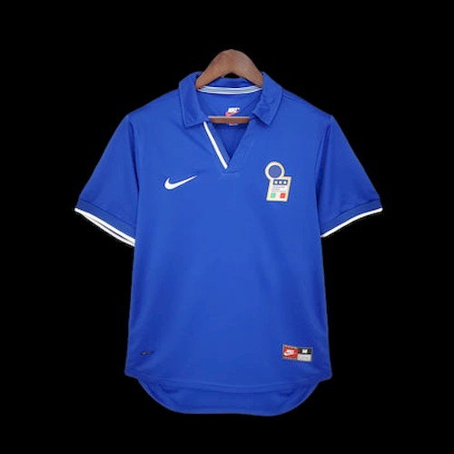 Retro 1998 Italia Hjemme Fotballdrakt