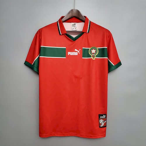 Retro 1998 Morocco Borte Fotballdrakt