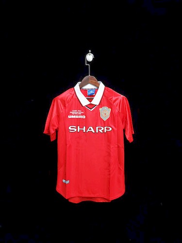 Retro 1999-20 Manchester United Hjemme Drakt