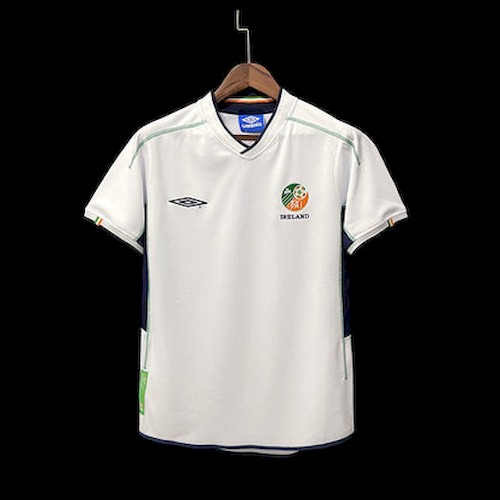 Retro Irland Borte Fotballdrakt 2002