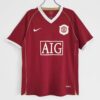 Retro 2006 07 Manchester United Hjemme Drakt