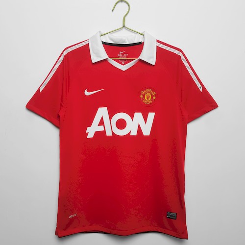 Retro 2010-11 Manchester United Hjemme Drakt