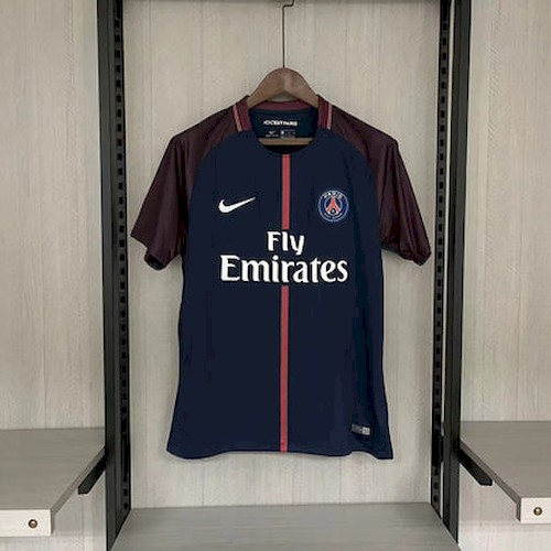 Retro 2017-18 PSG Hjemme Fotballdrakt
