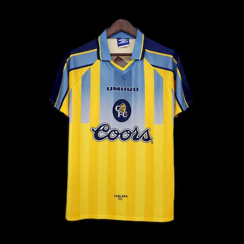 Retro 95-97 Chelsea Borte Fotballdrakter