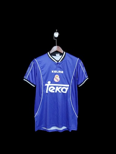 Retro 97-98 Real Madrid Borte Fotballdrakt