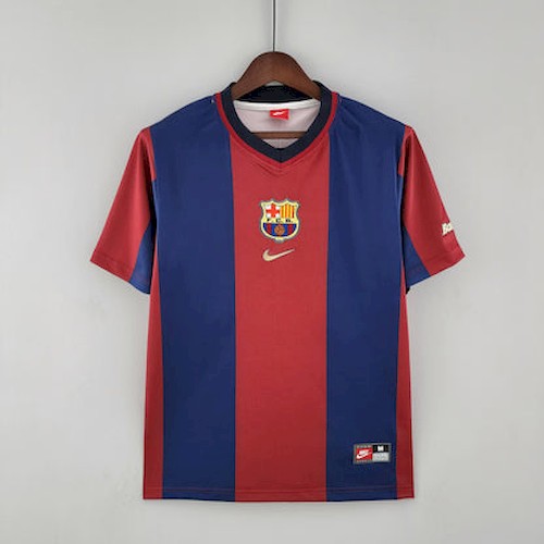 Retro 98-99 Barcelona Hjemme Fotballdrakt - Kjøp Nå!