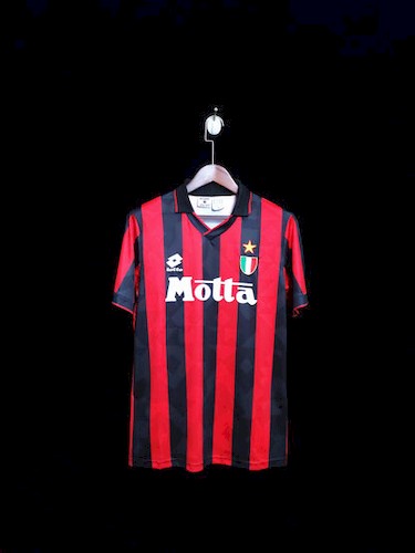 Retro AC Milan Hjemmedrakt 1992 1994 | Motta Klassiker
