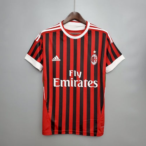 AC Milan Retro Hjemmedrakt 11 12 | Emirates Sponset Klassiker