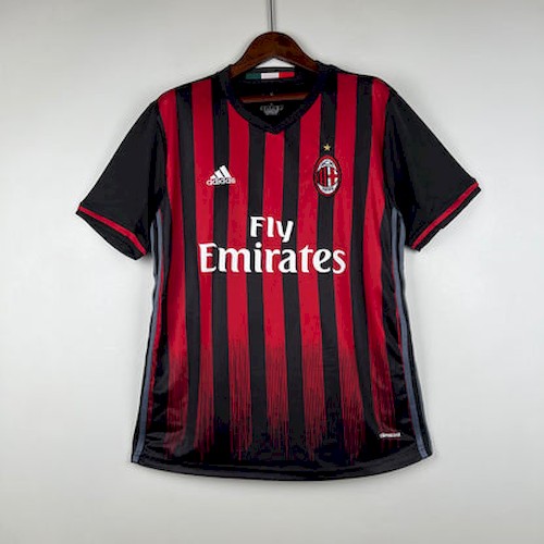 AC Milan Retro Hjemmedrakt 16 17 | Klassisk Adidas Design