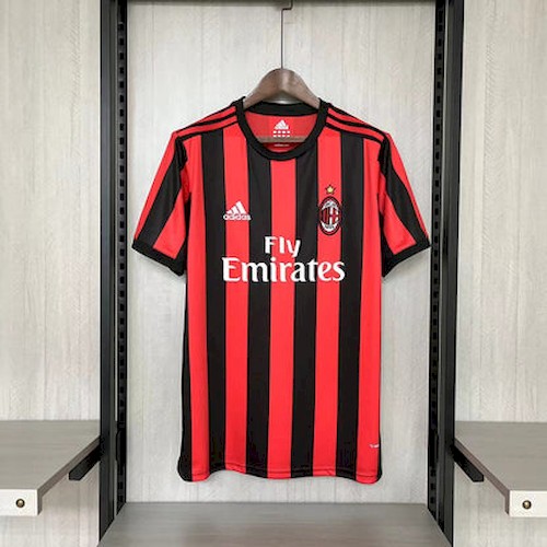 AC Milan Hjemmedrakt 2017-18 | Klassisk Rød-Svart Retro