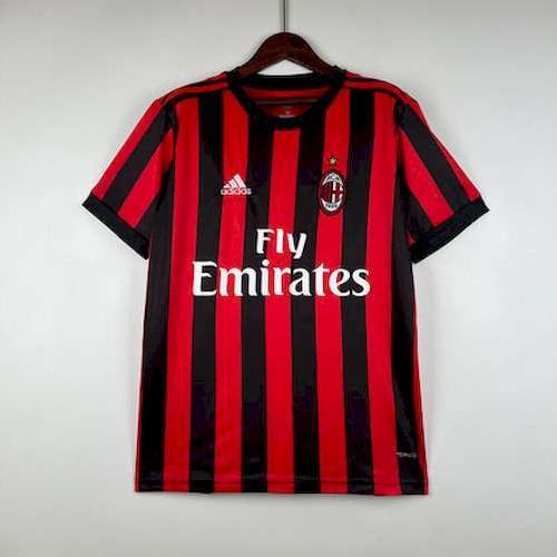 AC Milan Retro Hjemmedrakt 17 18 | Ikonisk Adidas Design