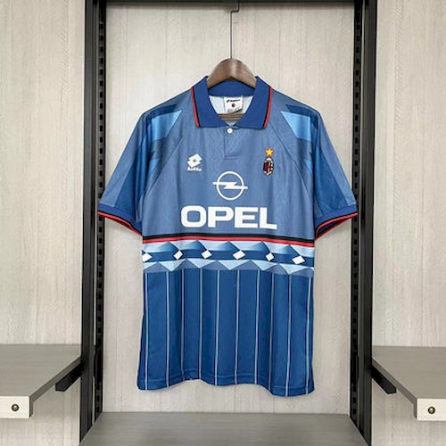 AC Milan Blå Tredjedrakt 1995-96 | Sjelden Retro Samlerdrakt