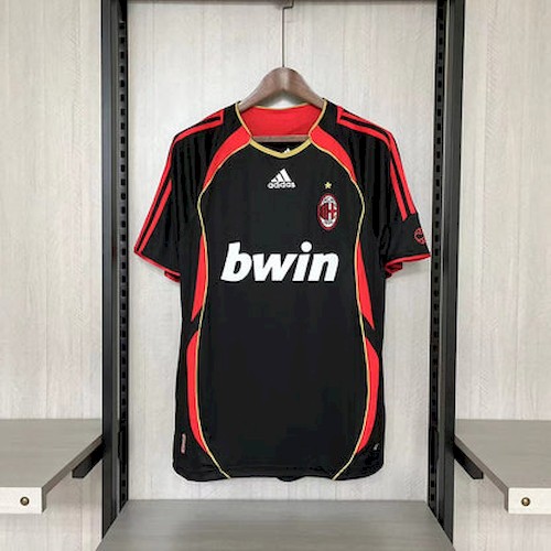 AC Milan Retro Tredjedrakt 2006-07 | Svart Champions Classic